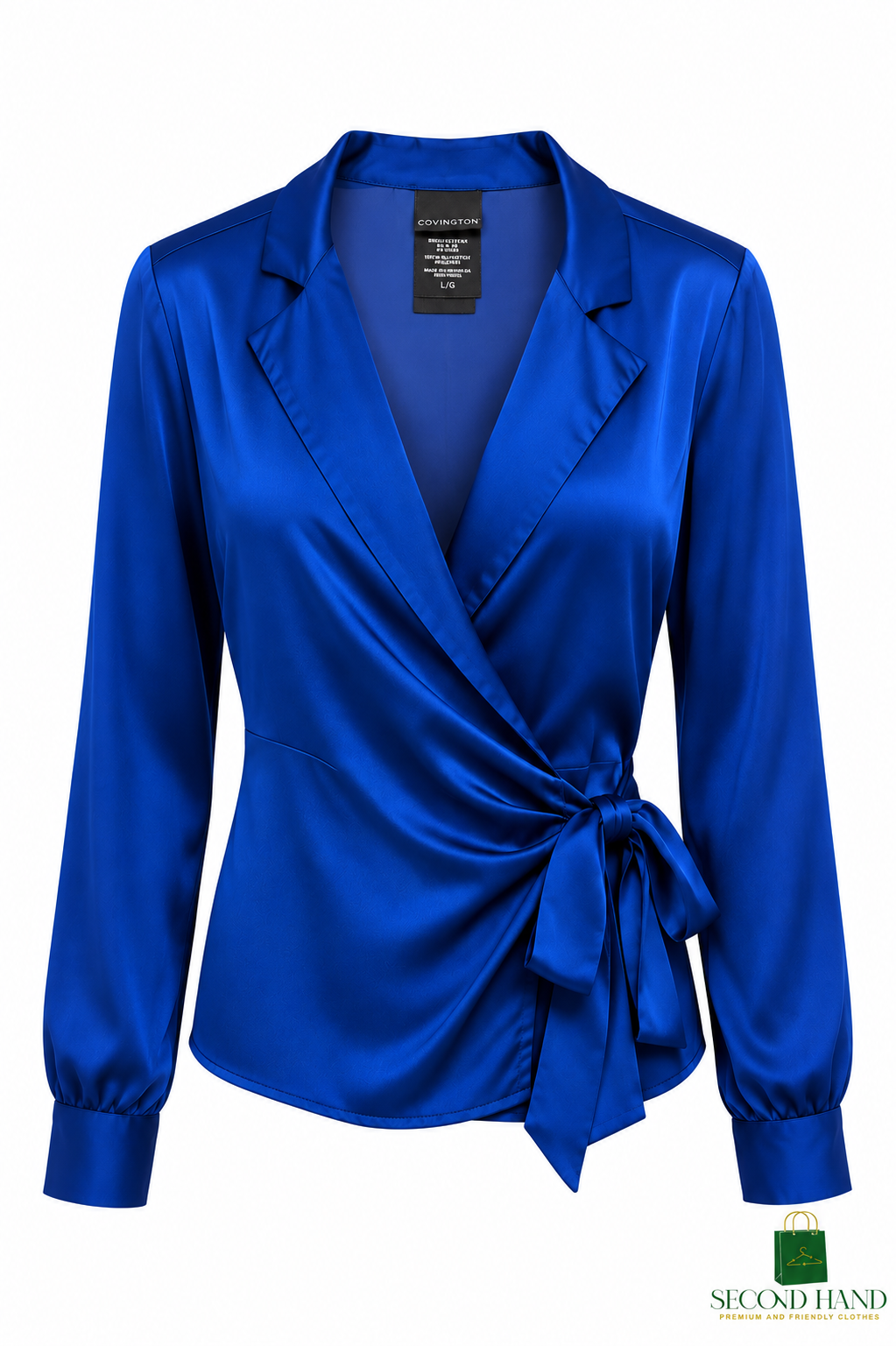 Blusa Covington azul rey – Elegancia y estilo